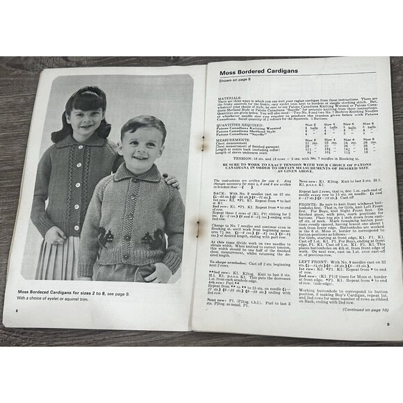 Beehive Patons #104 Raglans for 2 to 12 in Canadian by Beehive Pattern Booklet 1 - Picture 3 of 5